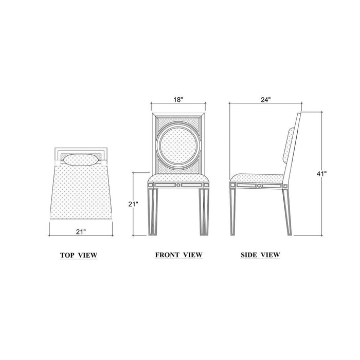 Bramble - Brompton Dining Chair - BR-76887 - GreatFurnitureDeal