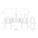 Bramble - Brompton Slim Console Cabinet - BR-76888 - GreatFurnitureDeal
