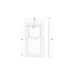 Bramble - Brompton Mirror - BR-76890 - GreatFurnitureDeal
