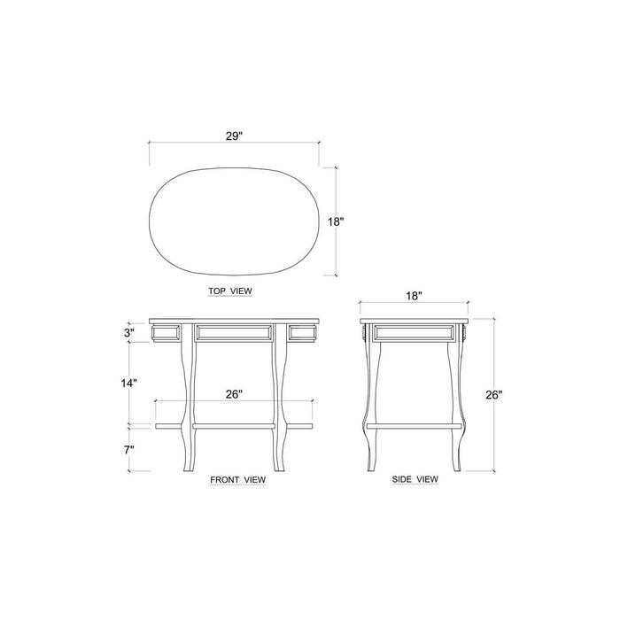 Bramble - Mitford End Table - BR-76894 - GreatFurnitureDeal