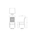 Bramble - Chelsea Dining Chair w/ Rattan Back - BR-76903 - GreatFurnitureDeal