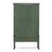 Bramble - Grosvenor 2 Door 3 Drawer Display Cabinet w/ LED in Willow Shiny w/ True White Interior - 76905WLS-TRW--NDT - GreatFurnitureDeal