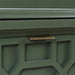 Bramble - Grosvenor 2 Door 3 Drawer Display Cabinet w/ LED - BR-76905 - GreatFurnitureDeal