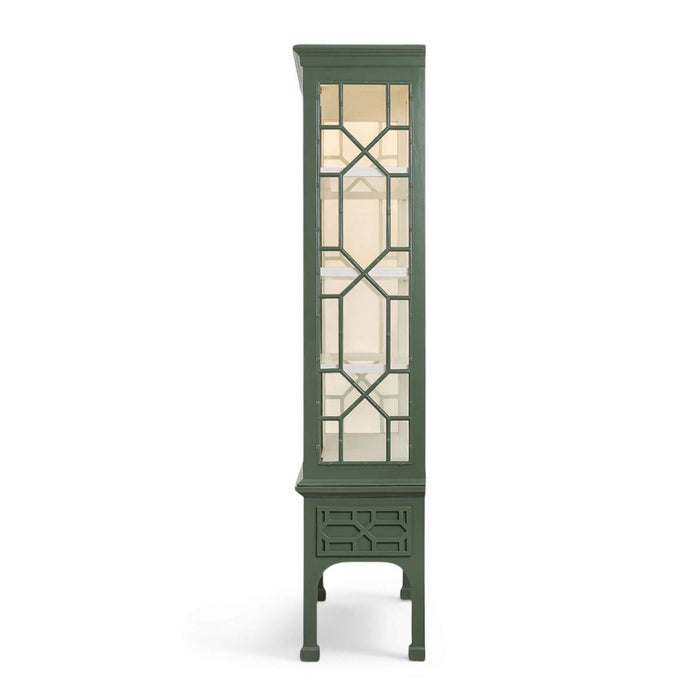 Bramble - Grosvenor 2 Door 3 Drawer Display Cabinet w/ LED - BR-76905 - GreatFurnitureDeal