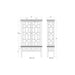 Bramble - Grosvenor 2 Door 3 Drawer Display Cabinet w/ LED - BR-76905 - GreatFurnitureDeal
