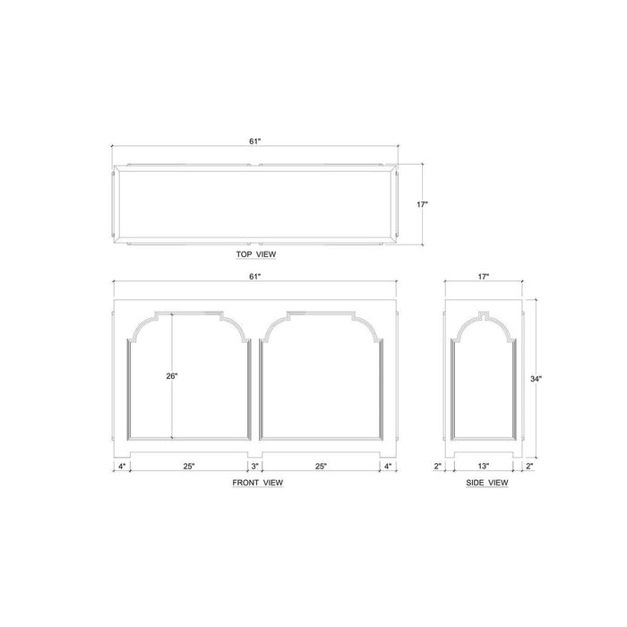 Bramble - Millchester Console Table - BR-76907 - GreatFurnitureDeal