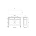 Bramble - Piccadilly 2 Door Sideboard - BR-76910 - GreatFurnitureDeal