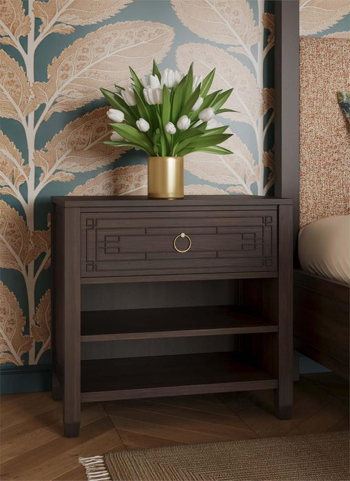 Bramble - Knightsbridge 1 Drawer Bedside Table - BR-76912 - GreatFurnitureDeal