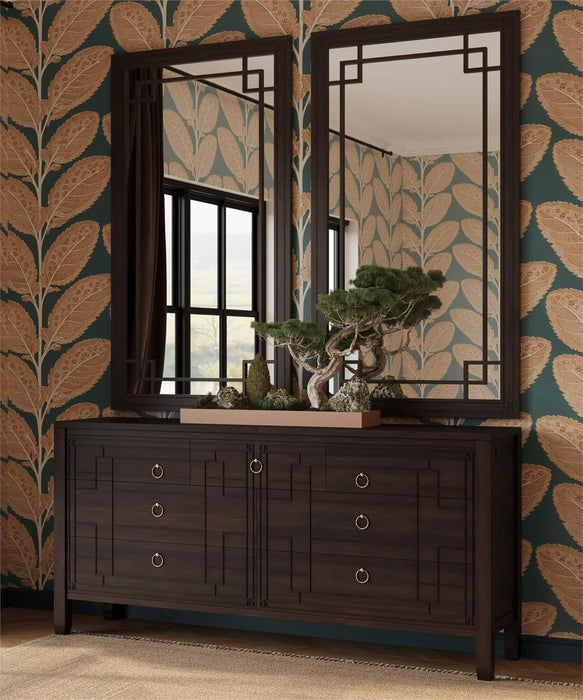 Bramble - Knightsbridge 7 Drawer Large Dresser - BR-76913 - GreatFurnitureDeal
