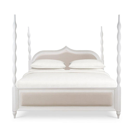 Bramble - Brighton Upholstered Back King Bed (* comes w/ 2 poster options) - BR-76918 - GreatFurnitureDeal