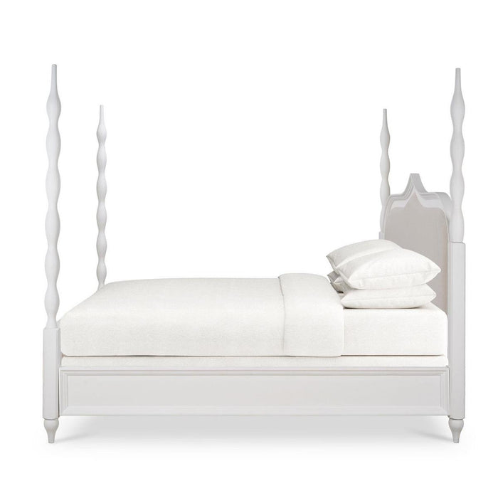 Bramble - Brighton Upholstered Back King Bed (* comes w/ 2 poster options) - BR-76918