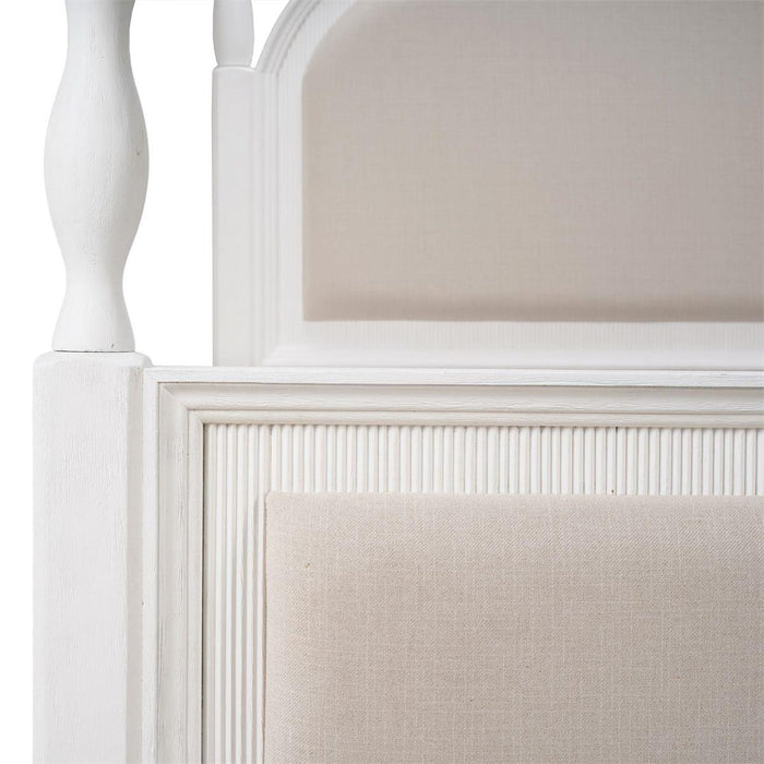 Bramble - Brighton Upholstered Back King Bed (* comes w/ 2 poster options) - BR-76918