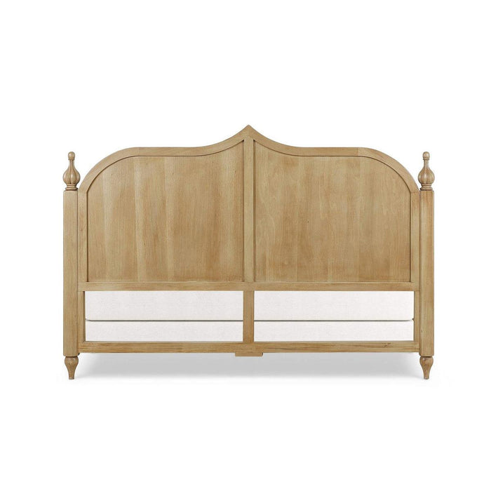 Bramble - Brighton Wooden Back King Bed in Fruitwood (* comes w/ 2 poster options) - 76920FRW-----