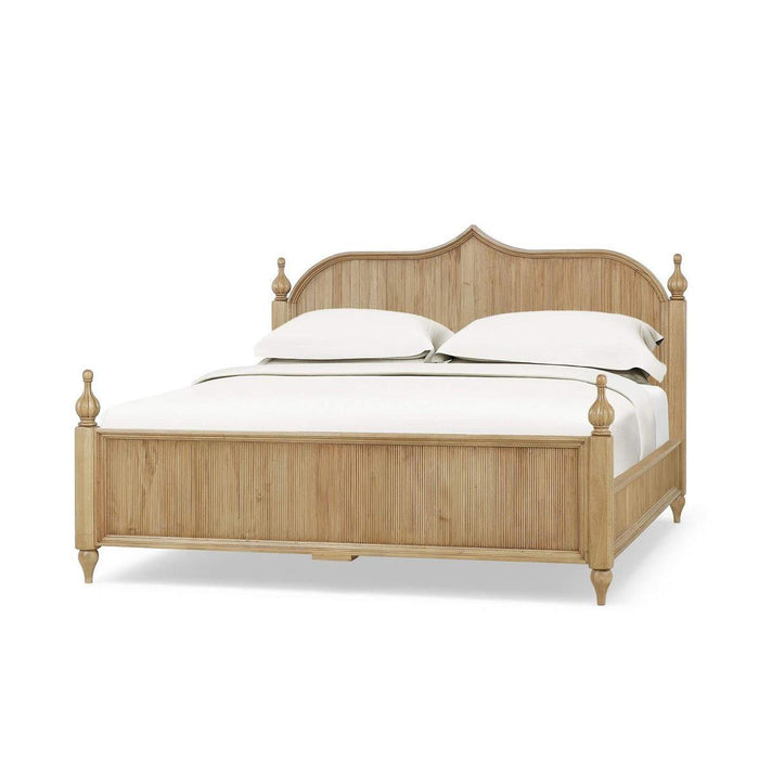 Bramble - Brighton Wooden Back King Bed (* comes w/ 2 poster options) - BR-76920