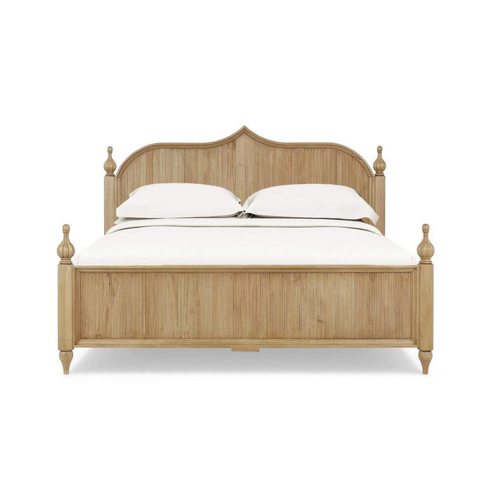 Bramble - Brighton Wooden Back King Bed (* comes w/ 2 poster options) - BR-76920