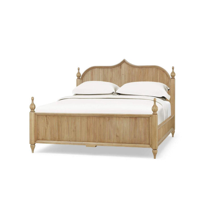 Bramble - Brighton Wooden Back Queen Bed (* comes w/ 2 poster options) - BR-76921