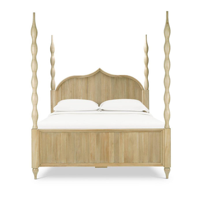 Bramble - Brighton Wooden Back Queen Bed (* comes w/ 2 poster options) - BR-76921