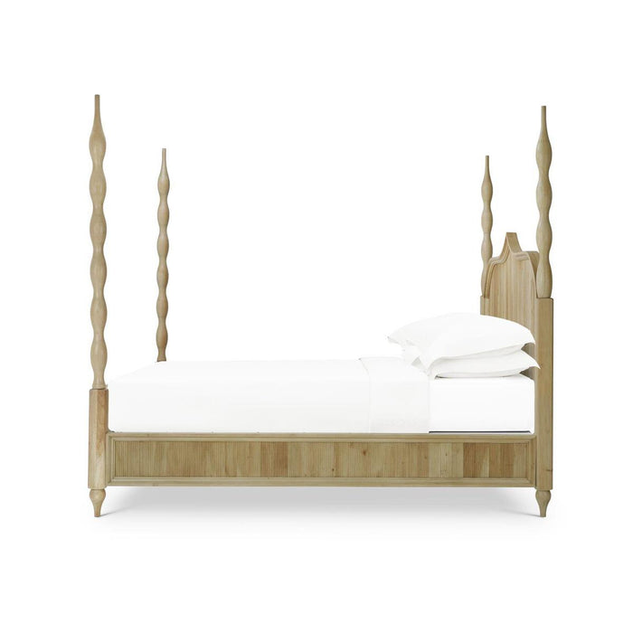 Bramble - Brighton Wooden Back Queen Bed (* comes w/ 2 poster options) - BR-76921
