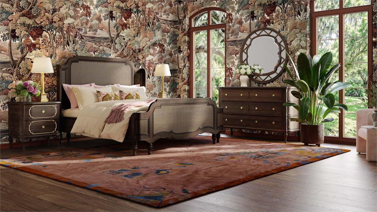 Bramble - Piccadilly Rattan King Bed - BR-76926