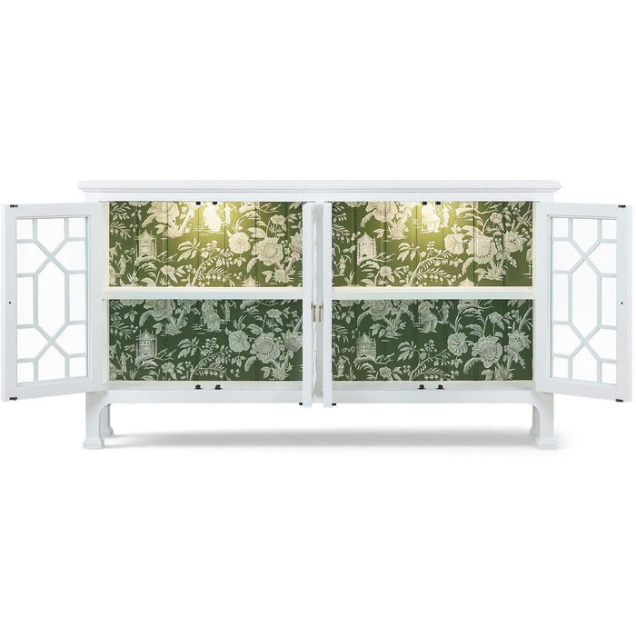 Bramble - Grosvenor Narrow Display Sideboard w/ LED Lights - BR-76933