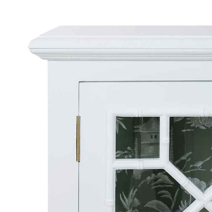 Bramble - Grosvenor Narrow Display Sideboard w/ LED Lights - BR-76933