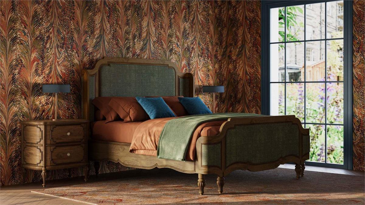 Bramble - Piccadilly Upholstered King Bed - BR-76943