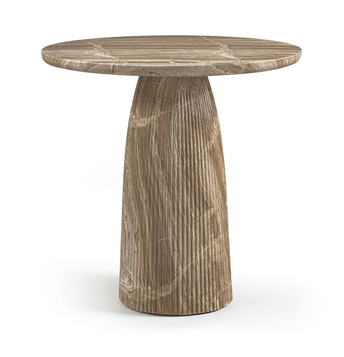 Meridian Furniture - Venosa 42" Beige Concrete Indoor/Outdoor Bar Table - 769Beige-T42 - GreatFurnitureDeal