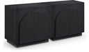 Meridian Furniture - Navona Black Oak Veneer Sideboard / Buffet - 77001Black-T-2PC - GreatFurnitureDeal