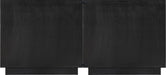 Meridian Furniture - Navona Black Oak Veneer Sideboard / Buffet - 77001Black-T-2PC - GreatFurnitureDeal