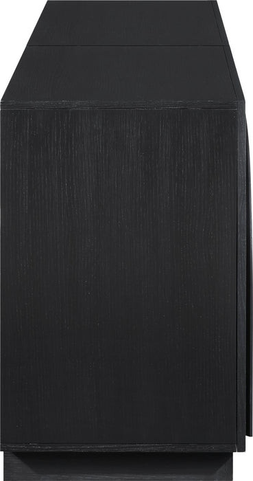 Meridian Furniture - Navona Black Oak Veneer Sideboard / Buffet - 77001Black-T-2PC - GreatFurnitureDeal