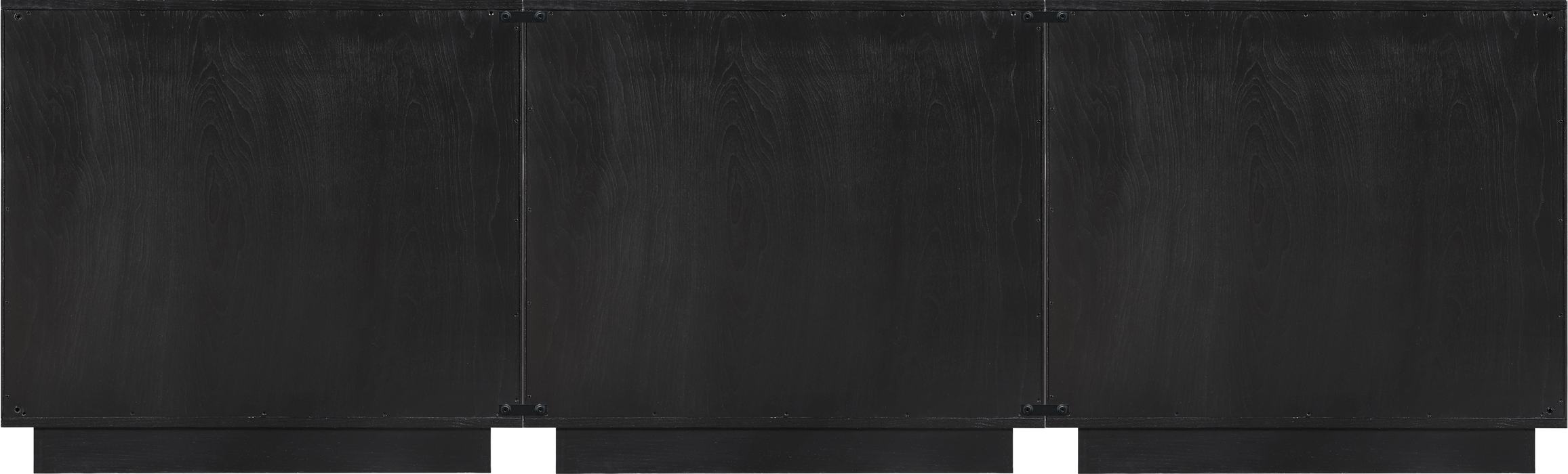Meridian Furniture - Navona Black Oak Veneer Sideboard / Buffet - 77001Black-T-3PC - GreatFurnitureDeal