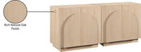 Meridian Furniture - Navona Natural Oak Veneer Sideboard / Buffet - 77001Natural-T-2PC - GreatFurnitureDeal