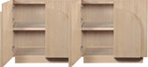 Meridian Furniture - Navona Natural Oak Veneer Sideboard / Buffet - 77001Natural-T-2PC - GreatFurnitureDeal
