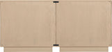Meridian Furniture - Navona Natural Oak Veneer Sideboard / Buffet - 77001Natural-T-2PC - GreatFurnitureDeal