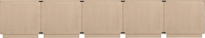 Meridian Furniture - Navona Natural Oak Veneer Sideboard / Buffet - 77001Natural-T-5PC - GreatFurnitureDeal