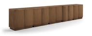 Meridian Furniture - Aveline Brown Oak Veneer 5pc. Sideboard/Buffet - 77006Brown-T-5PC - GreatFurnitureDeal