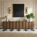 Meridian Furniture - Aveline Brown Oak Veneer 5pc. Sideboard/Buffet - 77006Brown-T-5PC - GreatFurnitureDeal