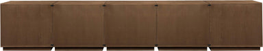Meridian Furniture - Aveline Brown Oak Veneer 5pc. Sideboard/Buffet - 77006Brown-T-5PC - GreatFurnitureDeal
