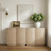 Meridian Furniture - Aveline Natural Oak Veneer 2pc. Sideboard/Buffet - 77006Natural-T-2PC - GreatFurnitureDeal