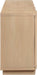 Meridian Furniture - Aveline Natural Oak Veneer 2pc. Sideboard/Buffet - 77006Natural-T-2PC - GreatFurnitureDeal