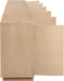 Meridian Furniture - Aveline Natural Oak Veneer 5pc. Sideboard/Buffet - 77006Natural-T-5PC - GreatFurnitureDeal
