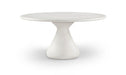 Meridian Furniture - Sano 60" Cream Concrete Indoor / Outdoor Dining Table - 77041Cream-DT60 - GreatFurnitureDeal