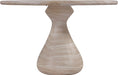Meridian Furniture - Sano 48" Travertine Concrete Indoor / Outdoor Dining Table - 77041Travertine-DT48 - GreatFurnitureDeal