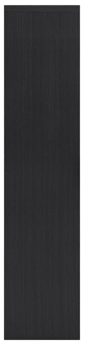 Meridian Furniture - Vana Black Cane And Solid Wood Storage Cabinet - 77050Black - GreatFurnitureDeal