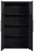 Meridian Furniture - Vana Black Cane And Solid Wood Storage Cabinet - 77050Black - GreatFurnitureDeal