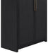 Meridian Furniture - Vana Black Cane And Solid Wood Storage Cabinet - 77050Black - GreatFurnitureDeal