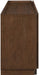 Meridian Furniture - Everson Brown Oak Veneer And Solid Wood Sideboard/Buffet - 77054Brown - GreatFurnitureDeal