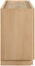 Meridian Furniture - Everson Natural Oak Veneer And Solid Wood Sideboard/Buffet - 77054Natural - GreatFurnitureDeal