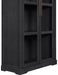Meridian Furniture - Corva Black Solid Wood Storage Cabinet - 77055Black - GreatFurnitureDeal
