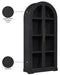 Meridian Furniture - Corva Black Solid Wood Storage Cabinet - 77055Black - GreatFurnitureDeal